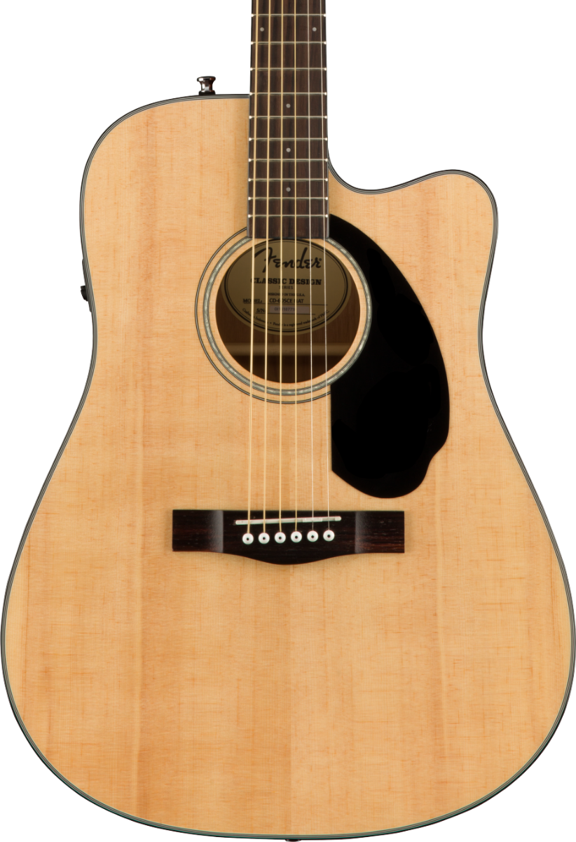 Fender CD-60SCE DREADNOUGHT Acoustic Guitar in Natural