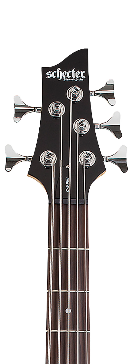 Schecter C-5 Plus Electric Bass in Charcoal Burst