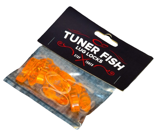 Tuner Fish TFOR4 Lug Locks 4 Pack in Orange