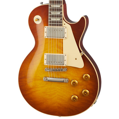 Gibson 1959 Les Paul Standard Reissue Electric Guitar in Iced Tea Burst