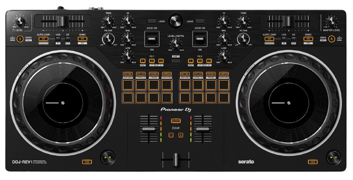 Pioneer DDJ-REV1 Scratch Style 2 Channel DJ Controller in Black