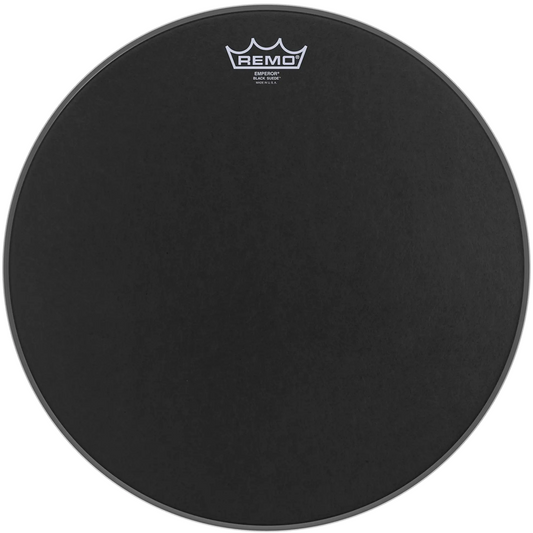 Remo 16" Emperor Black Suede Drum Head