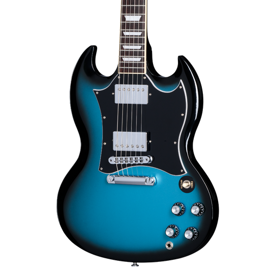 Gibson SG Standard Electric Guitar in Pelham Blue Burst