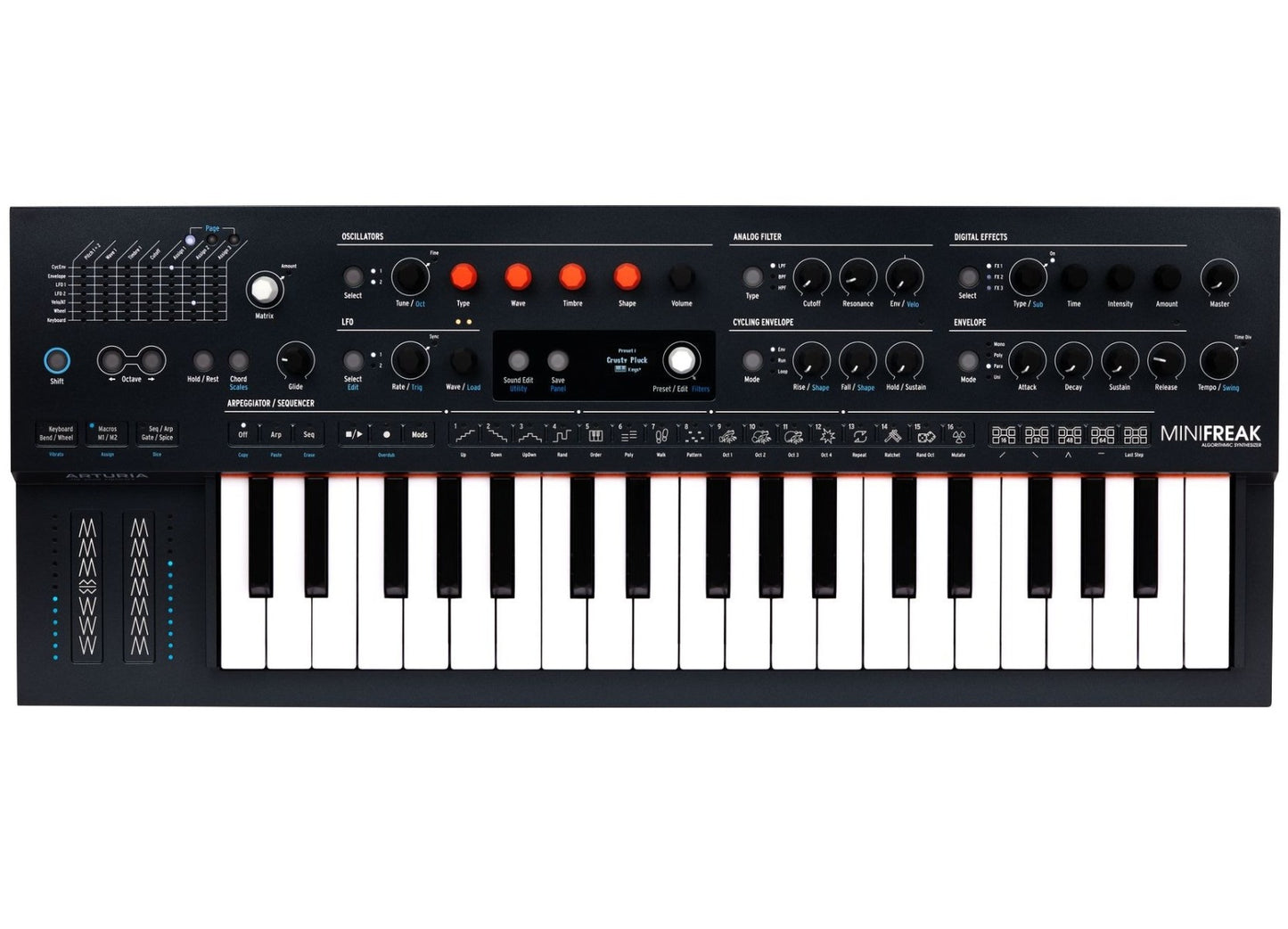 Arturia MiniFreak 37 Note 6 Voice Synthesizer | EX-DEMO