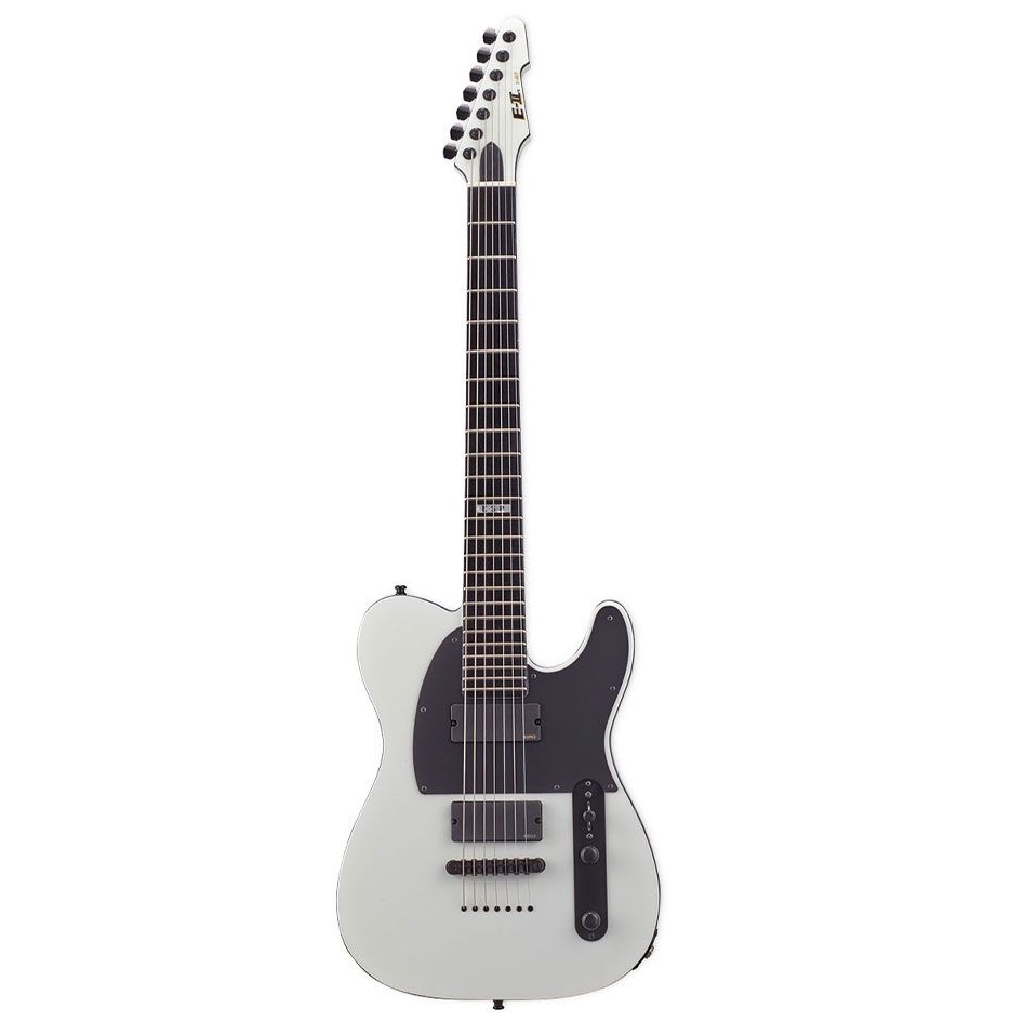 ESP E II T B7 Baritone 7 String in Snow White