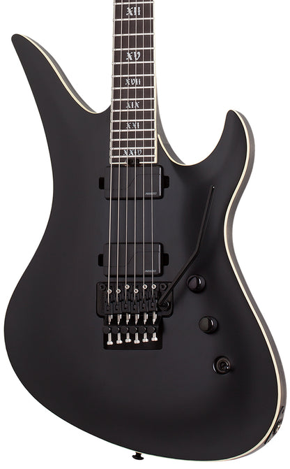 Schecter Avenger FR SLS Elite Evil Twin in Satin Black