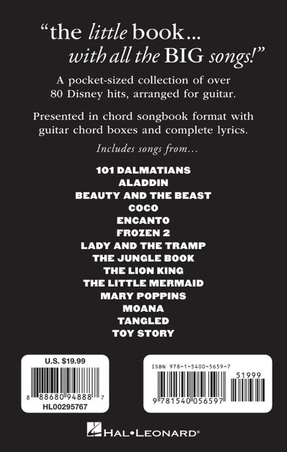 The Little Black Disney Songbook