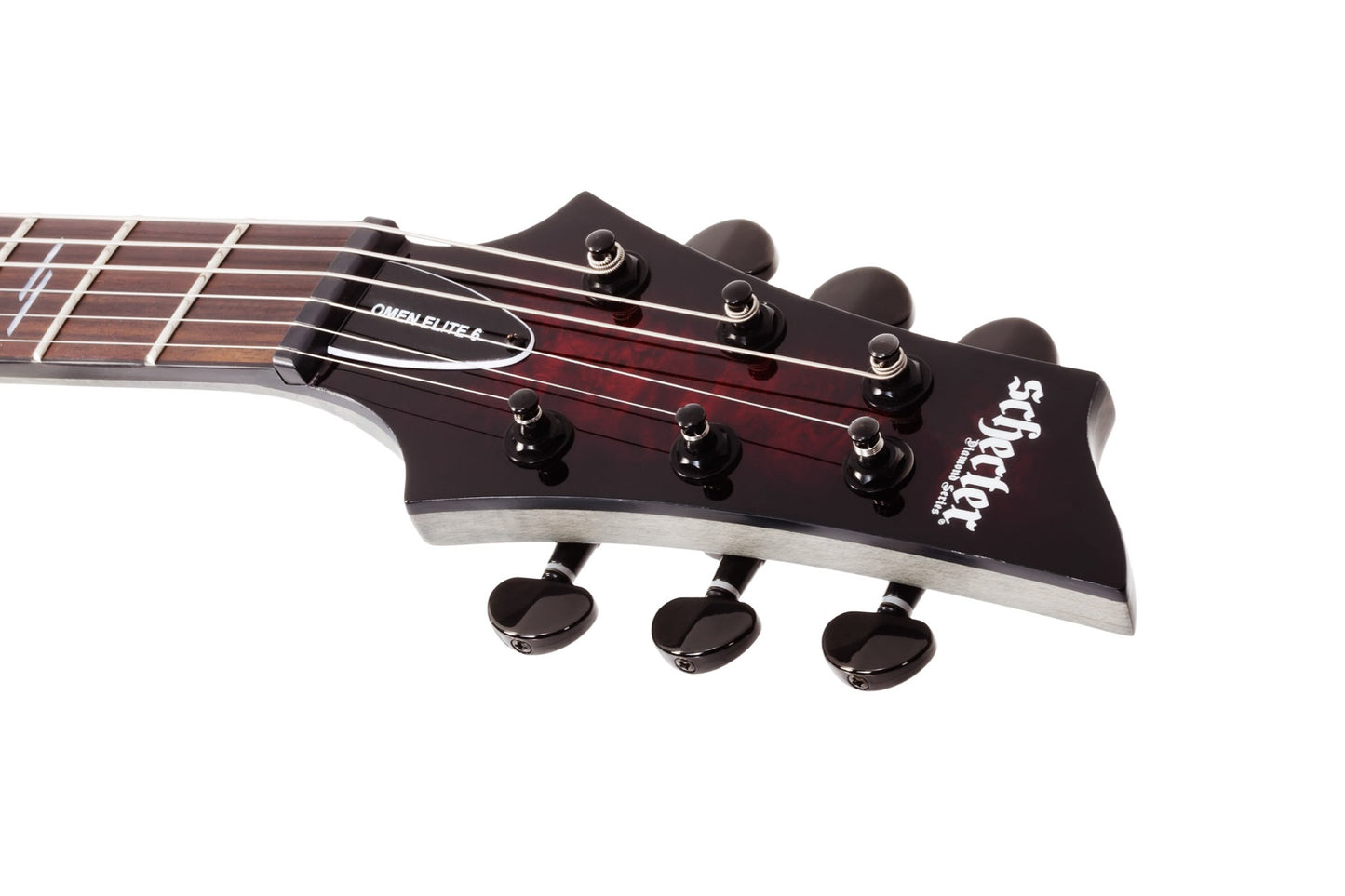 Schecter Omen Elite 6 in Black Cherry Burst