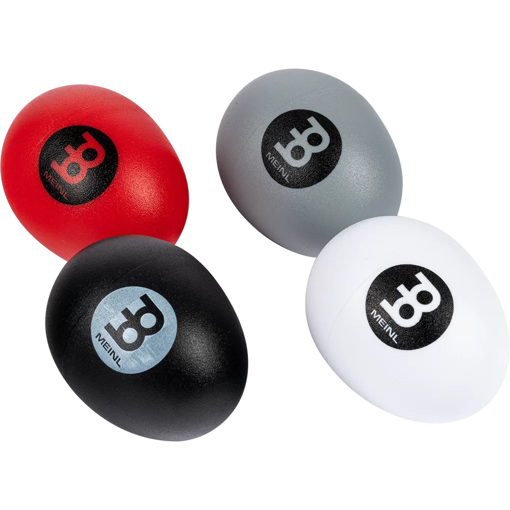 Meinl ESSET Percussion Egg Shaker Soft, Loud, Medium And Extra Loud Assortment