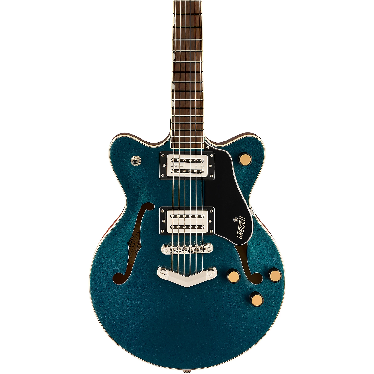 Gretsch G2655 Streamliner Center Block Jr. Double-Cut with V-Stoptail in Midnight Sapphire