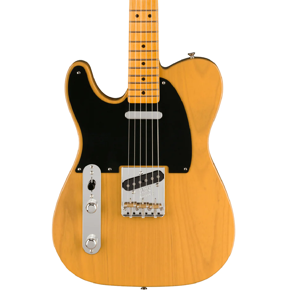 Fender American Vintage II 1951 Telecaster Left-Hand, Maple Fingerboard in Butterscotch Blonde