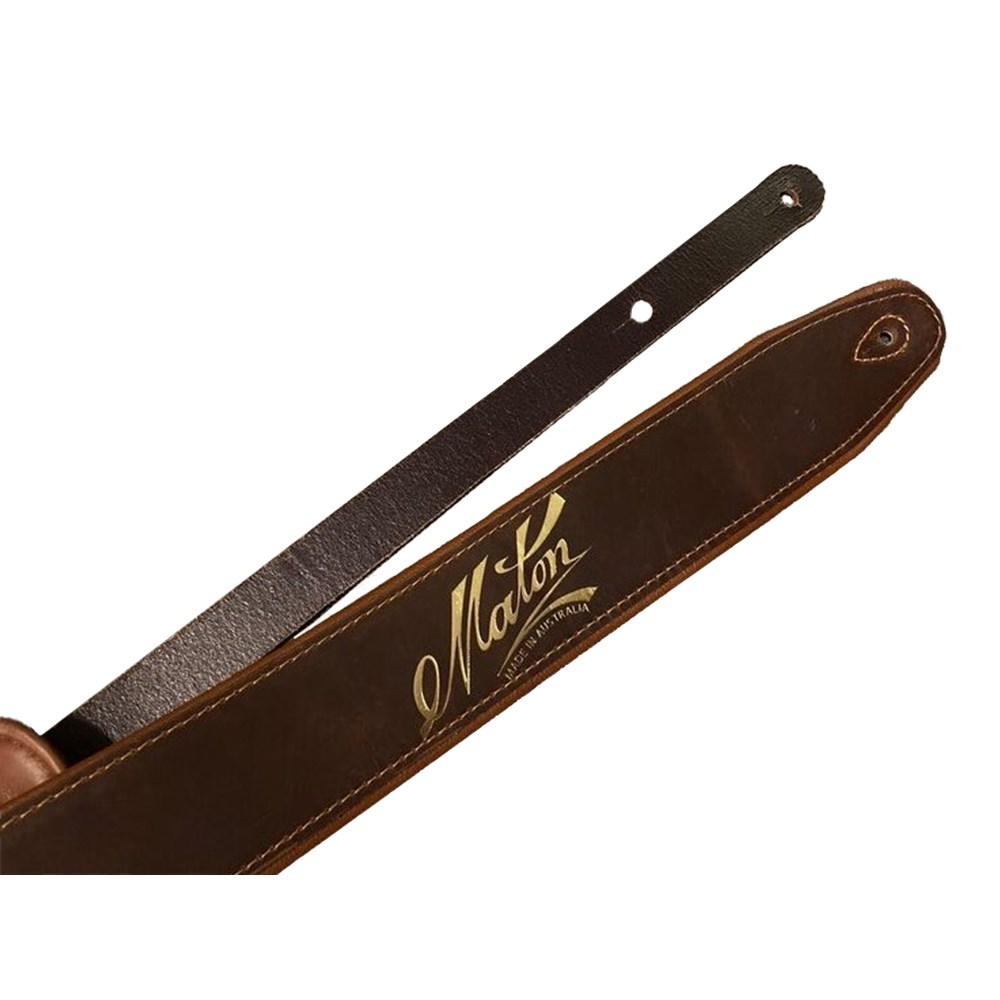 Maton Deluxe Guitar Strap in Brown