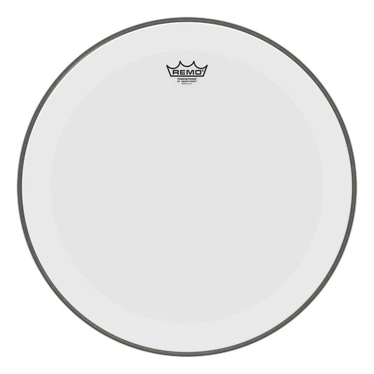 Remo Powerstroke P3 Smooth White No Stripe, Bass Drumhead - 20" - P3-1220-C1