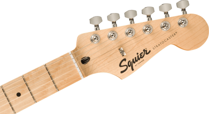 Squier FSR Squier Sonic Stratocaster HSS, Maple Fingerboard, White Pickguard in 2-Color Sunburst