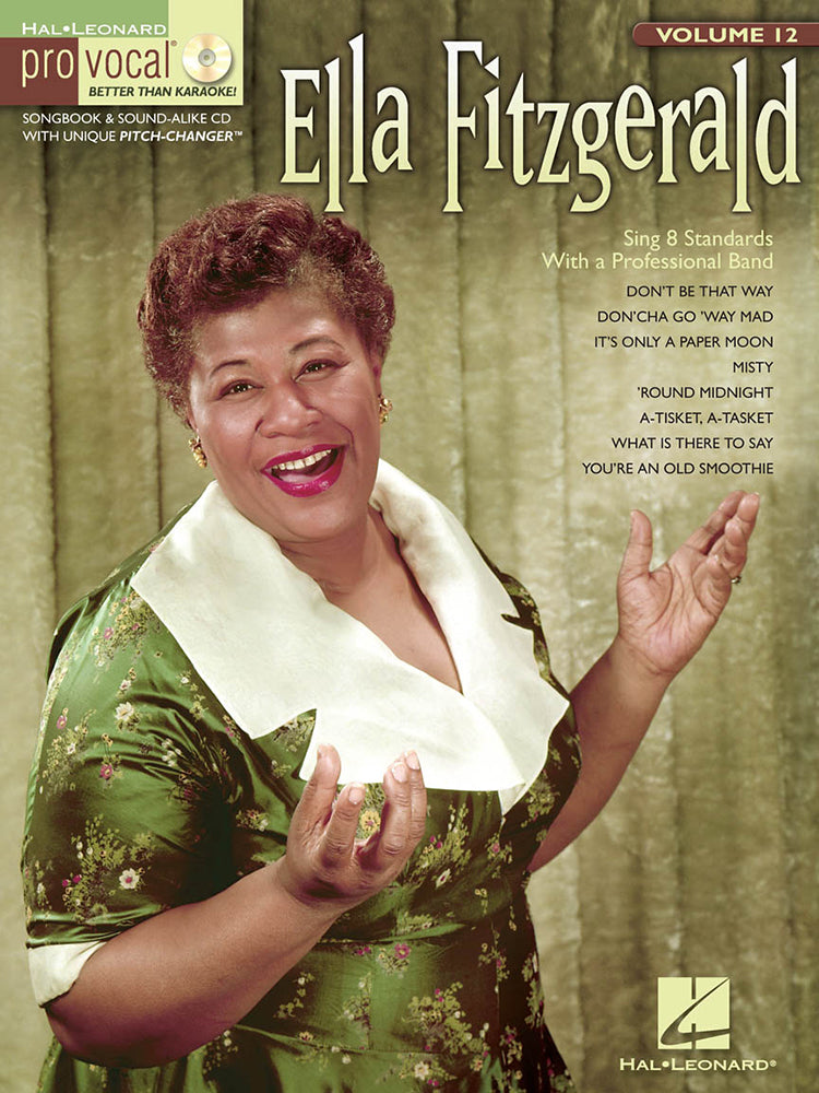 Ella Fitzgerald Pro Vocal Womens Edition Volume 12 BK/CD