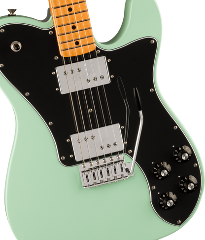 Fender Vintera II '70s Telecaster Deluxe with Tremolo, Maple Fingerboard in Surf Green