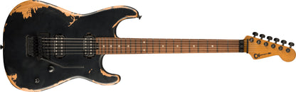 Charvel Pro Mod Relic San Dimas Style 1 HH FR PF in Weathered Black