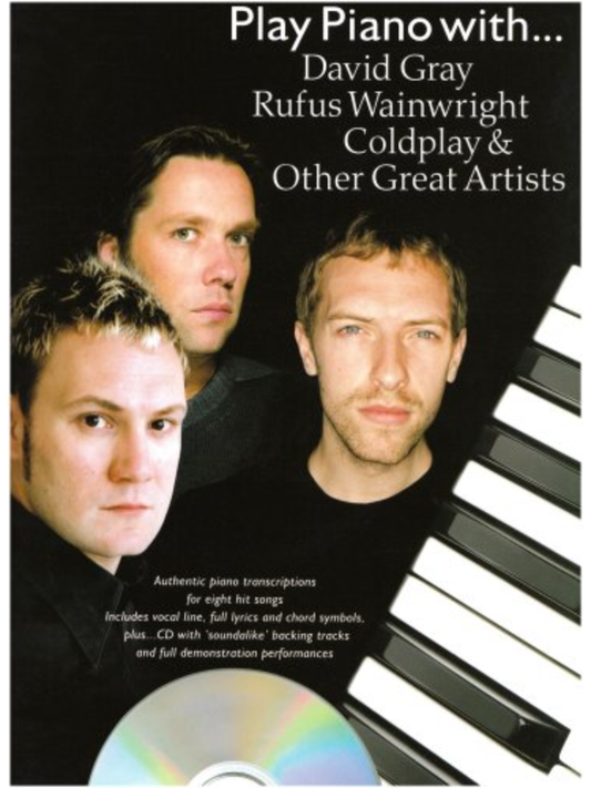 Play Piano With Gray Coldplay Etc PVG BK/CD
