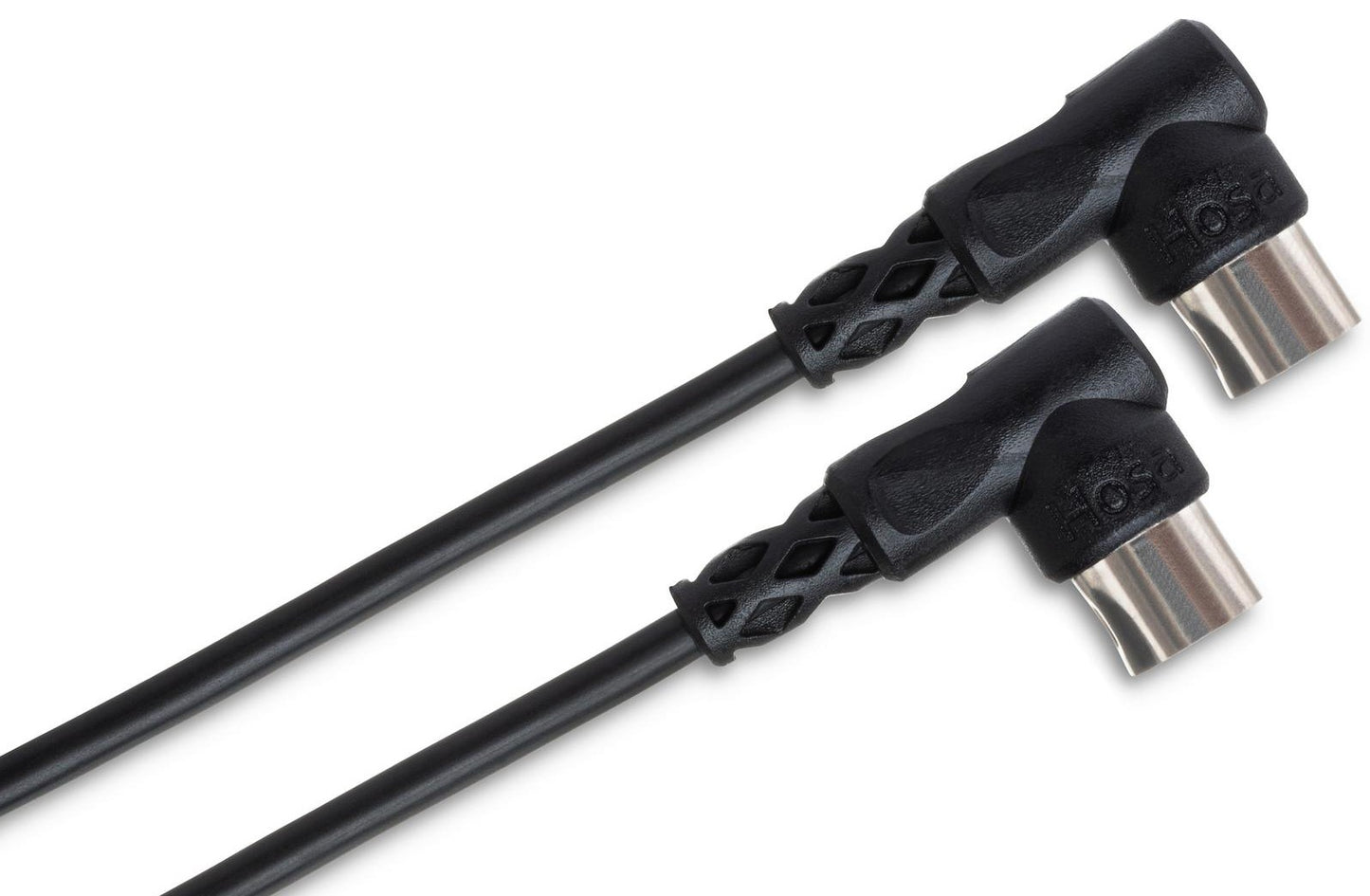 HOSA MID310RR MIDI Cable Right Angle 5 Pin DIN to Same 10Ft