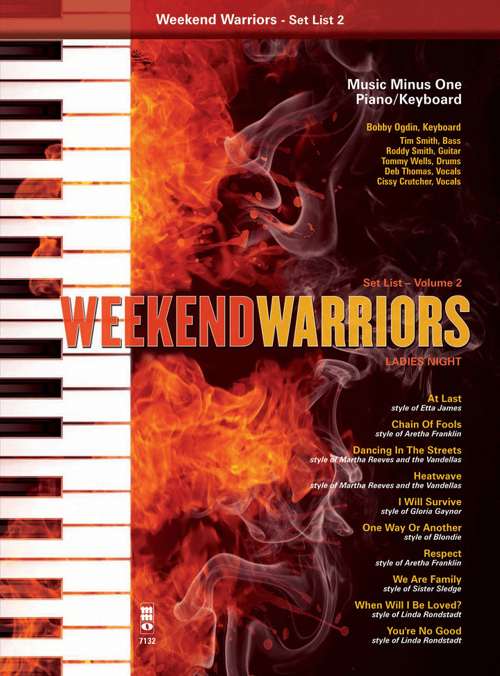 Weekend Warriors Set List 2 Ladies Night Singer's Songbook BK/CD