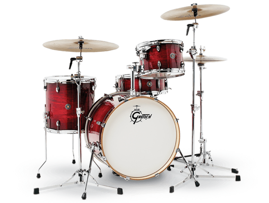 Gretsch Catalina Club 4 Piece Shell Pack in Gloss Crimson Burst