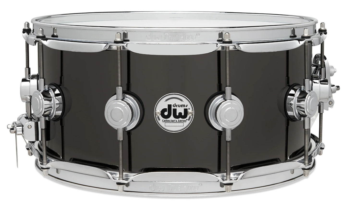 DW Collectors Series 6.5" x 14" Black Nickel Over Brass Snare Drum