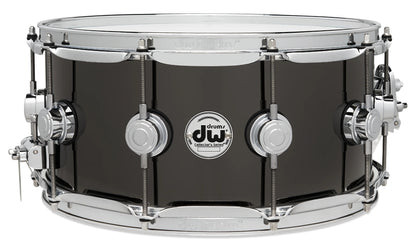 DW Collectors Series 6.5" x 14" Black Nickel Over Brass Snare Drum