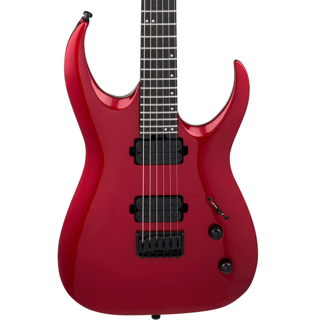 Jackson Pro Series Signature Misha Mansoor Juggernaut HT6 Electric Guitar in Red Crystal