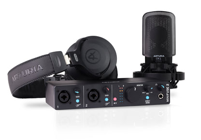 Arturia MiniFuse Recording Pack in Black