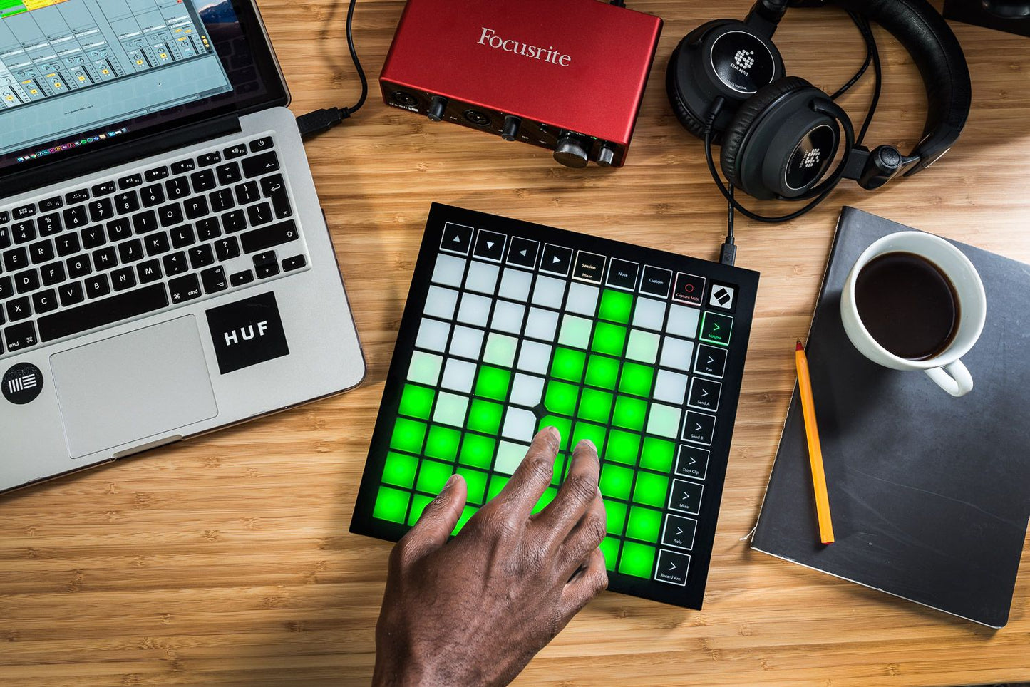 Novation Launchpad X 64 Pad MIDI Grid Controller