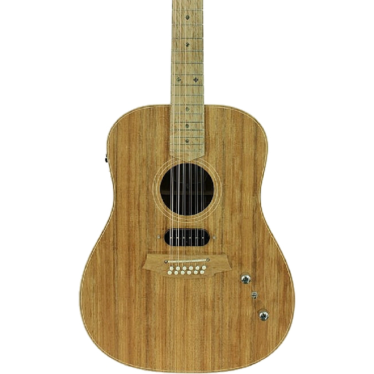 Cole Clark CCFL2E-12-BLBL-HUM 12 String Dual Output in Natural