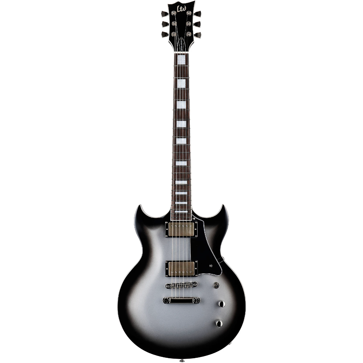 ESP LTD Bill Kelliher Royal Shiva Electric Guitar in Silver Sunburst