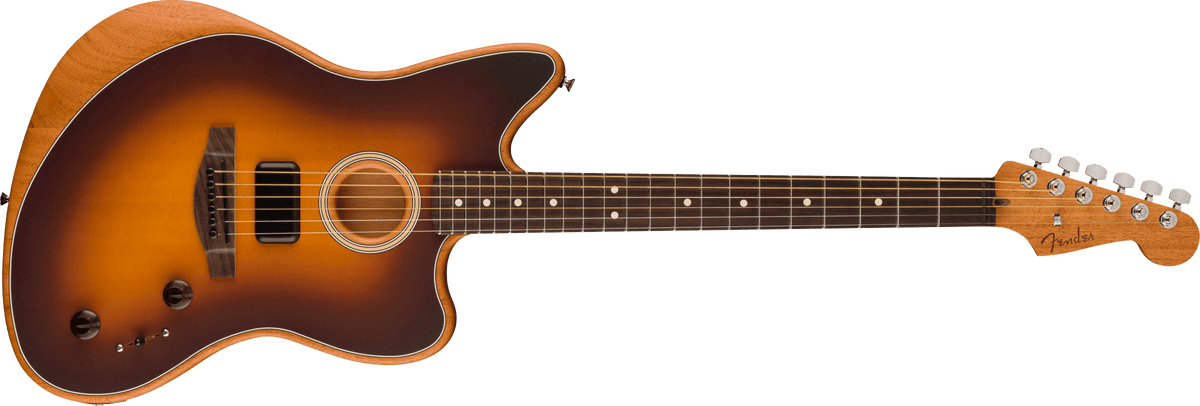 Fender Acoustasonic Player Jazzmaster in 2 Color Sunburst