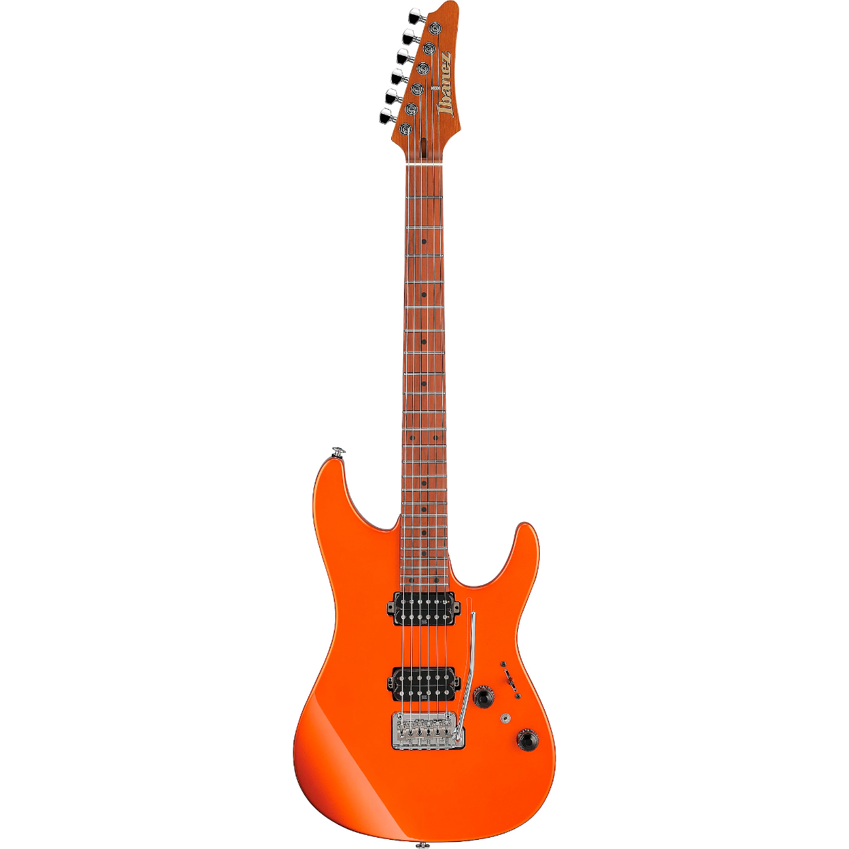 Ibanez Prestige AZ2402 Electric Guitar in Roadster Orange Metallic
