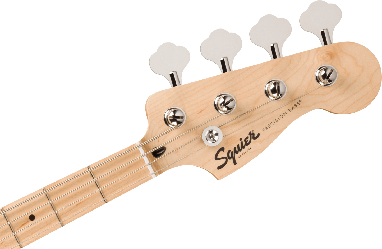 Squier FSR Squier Sonic Precision Bass, Maple Fingerboard, White Pickguard in Surf Green