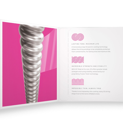 D'Addario XS Super Light Coated Electric Guitar Strings 09-42 Gauge