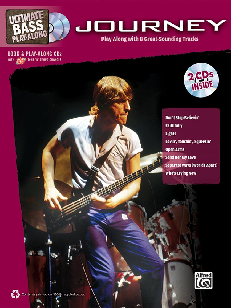 Journey Ultimate Bass Play Along BK/2CD