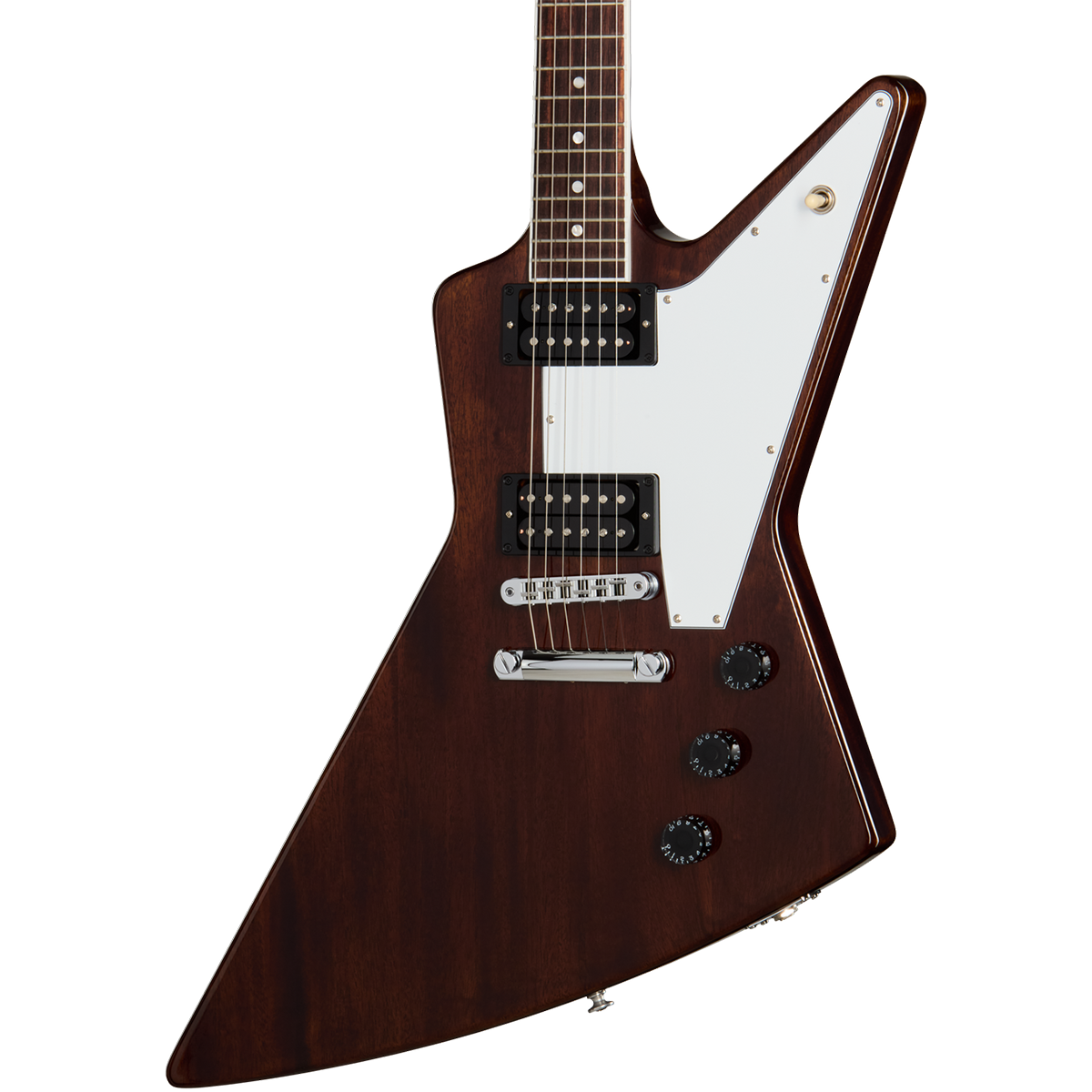 Gibson 70s Explorer Electric Guitar in Dark Walnut