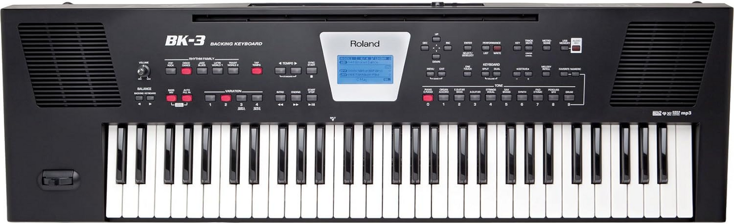 Roland BK3BK Backing Keyboard in Black