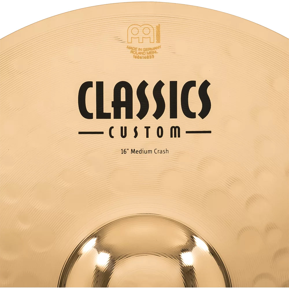 Meinl Cymbals Classics Custom Brilliant 16" Medium Crash