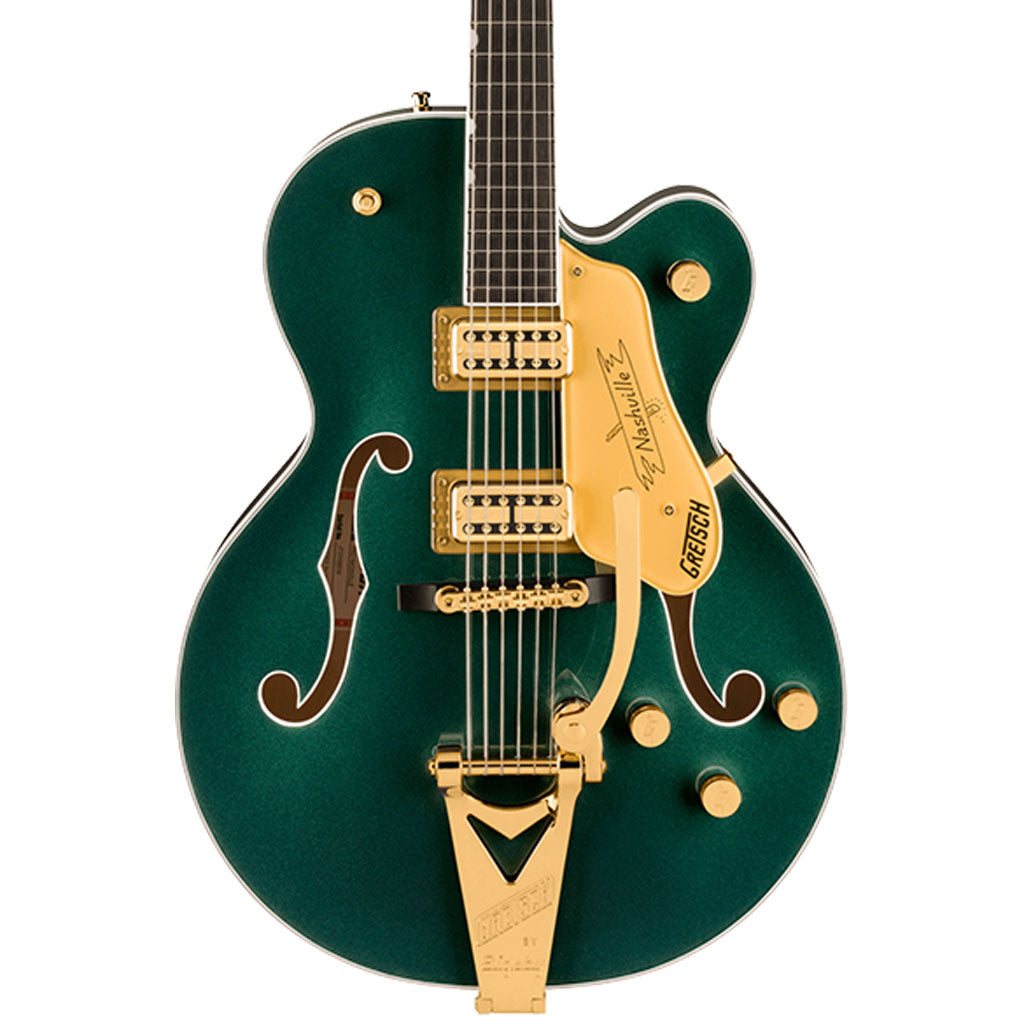 Gretsch Nashville Hollow Body with String Thru Bigsby and Gold Hardware in Cadillac Green