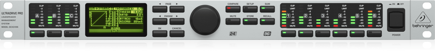 Behringer Ultradrive Pro DCX2496 Loudspeaker Management System