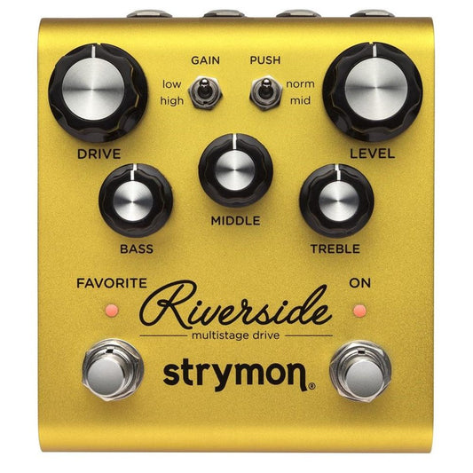 Strymon Riverside Multistage Drive Overdrive Pedal