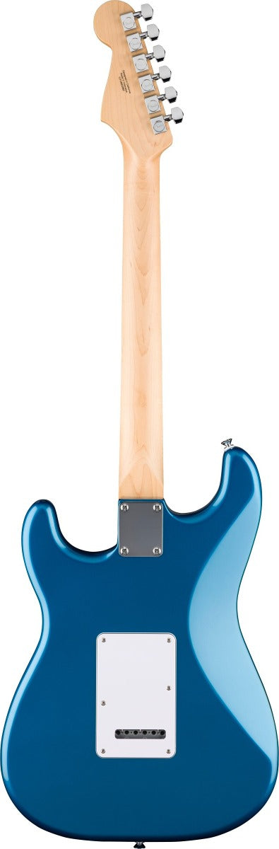 Fender Standard Stratocaster HSS, Maple Fingerboard in White Pickguard in Aqua Marine Metallic