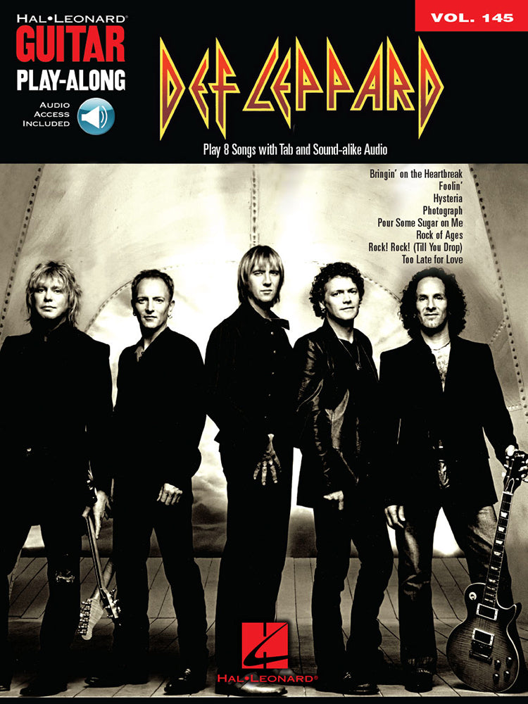 Def Leppard Guitar Playalong Volume 145 BK/CD