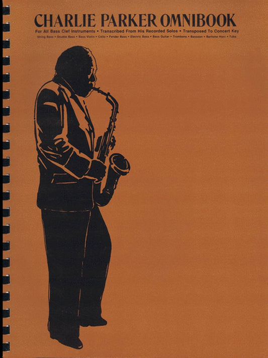 Charlie Parker Omnibook For Bass Clef Instruments