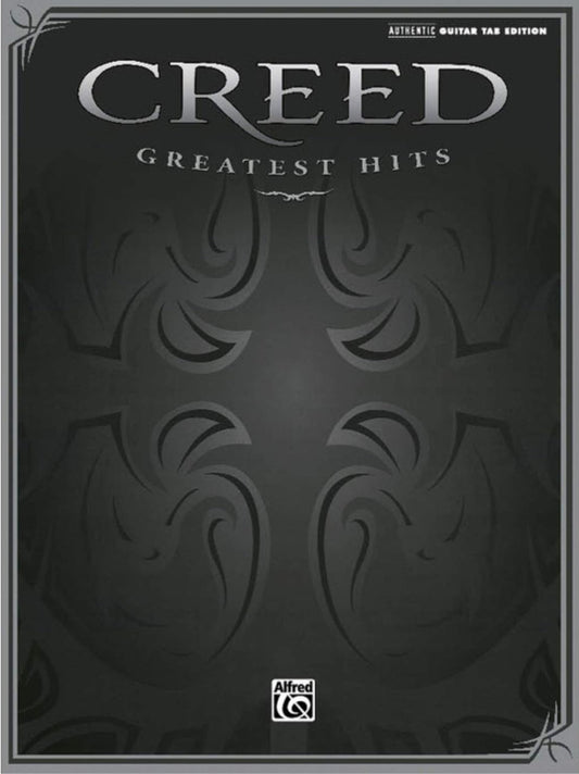 Creed Greatest Hits Authentic Recorded Version Guitar TAB