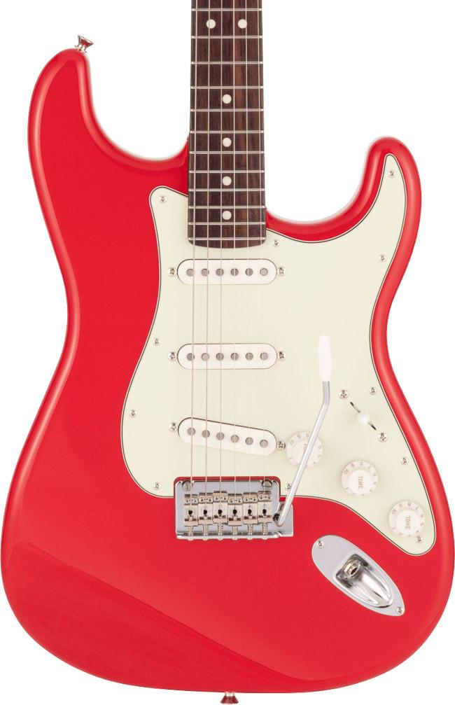 Fender Made in Japan Hybrid II Stratocaster, Rosewood Fingerboard in Modena Red