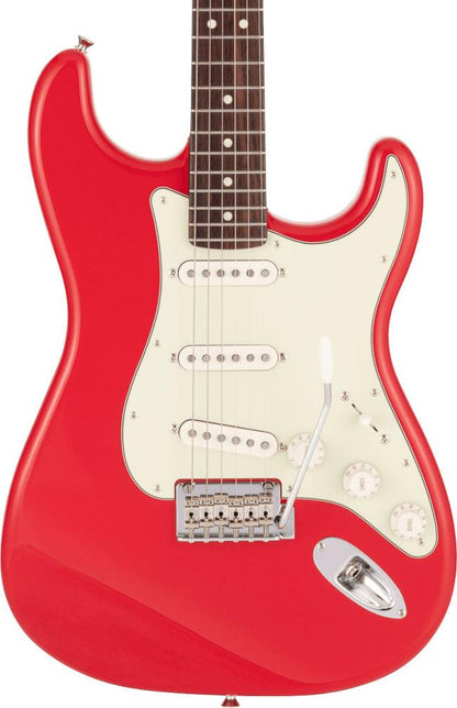 Fender Made in Japan Hybrid II Stratocaster, Rosewood Fingerboard in Modena Red