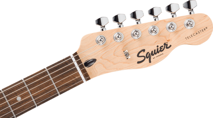 Squier FSR Squier Sonic Telecaster, Laurel Fingerboard, White Pickguard in Daphne Blue